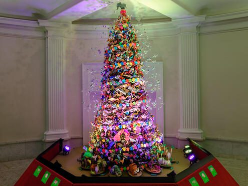 The Origami Holiday Tree