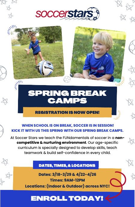 Soccer Stars Spring Break Camps