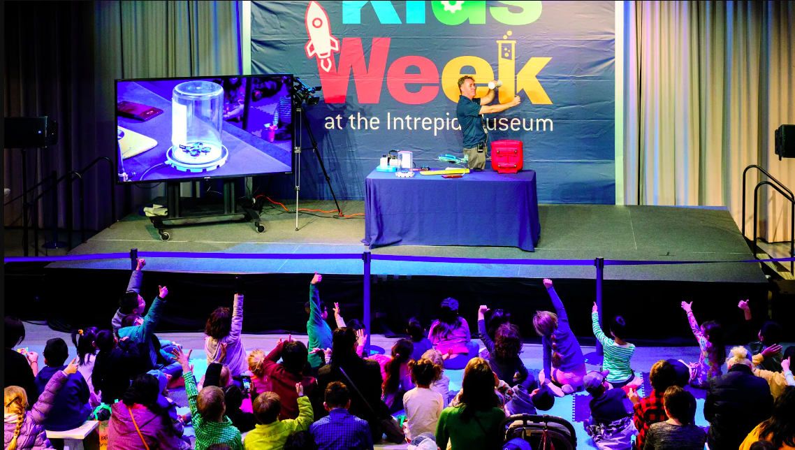 Kids Week at Intrepid Museum