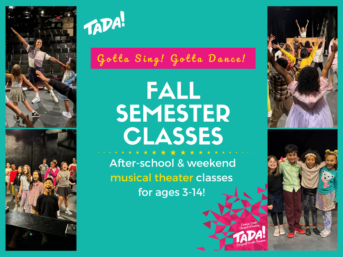 TADA! Youth Theater Fall Semester Classes