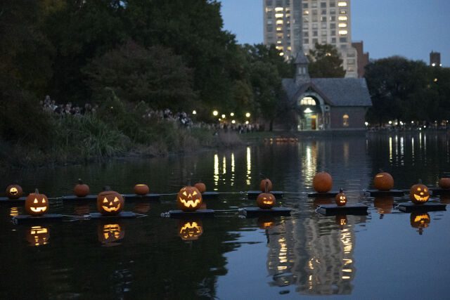 Halloween on the Harlem Meer