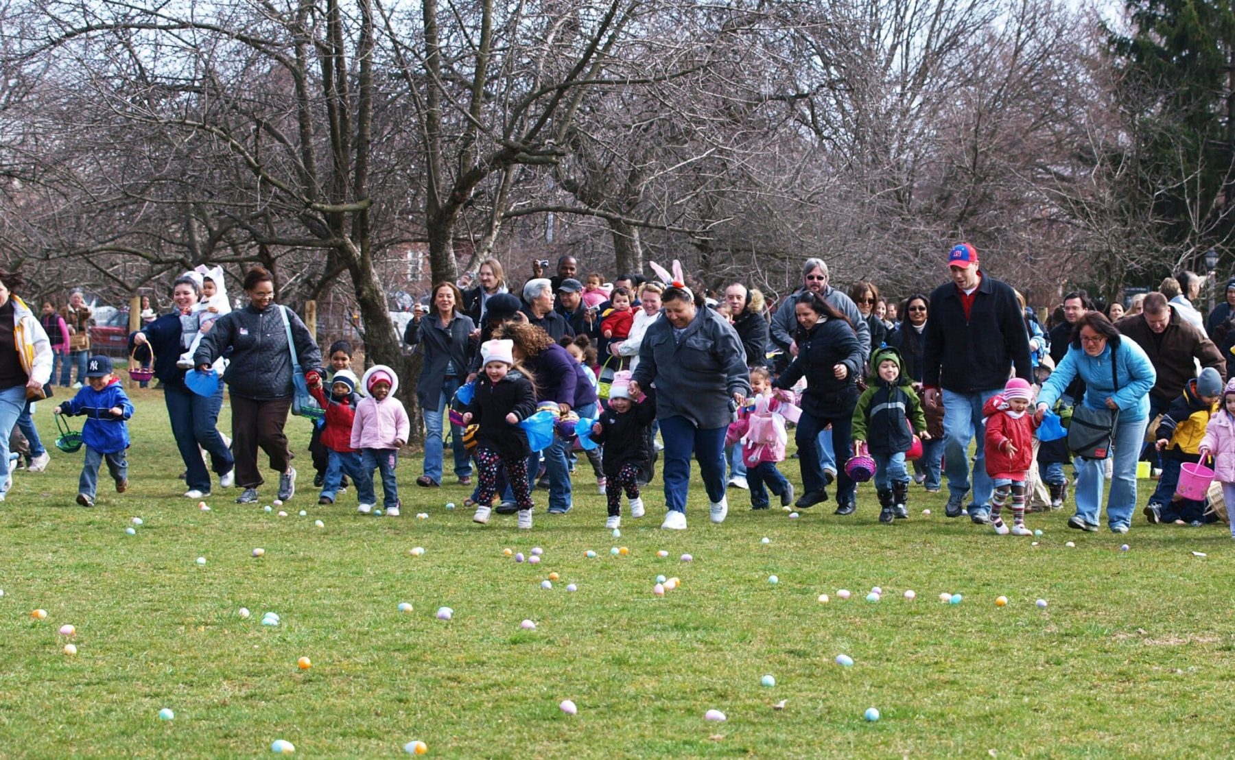 Barnyard Easter Egg Hunt at Queens County Farm Museum