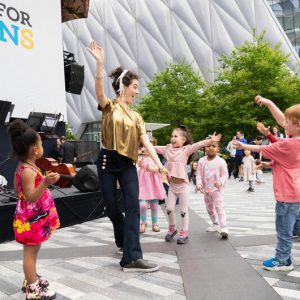 Family Day at Hudson Yards