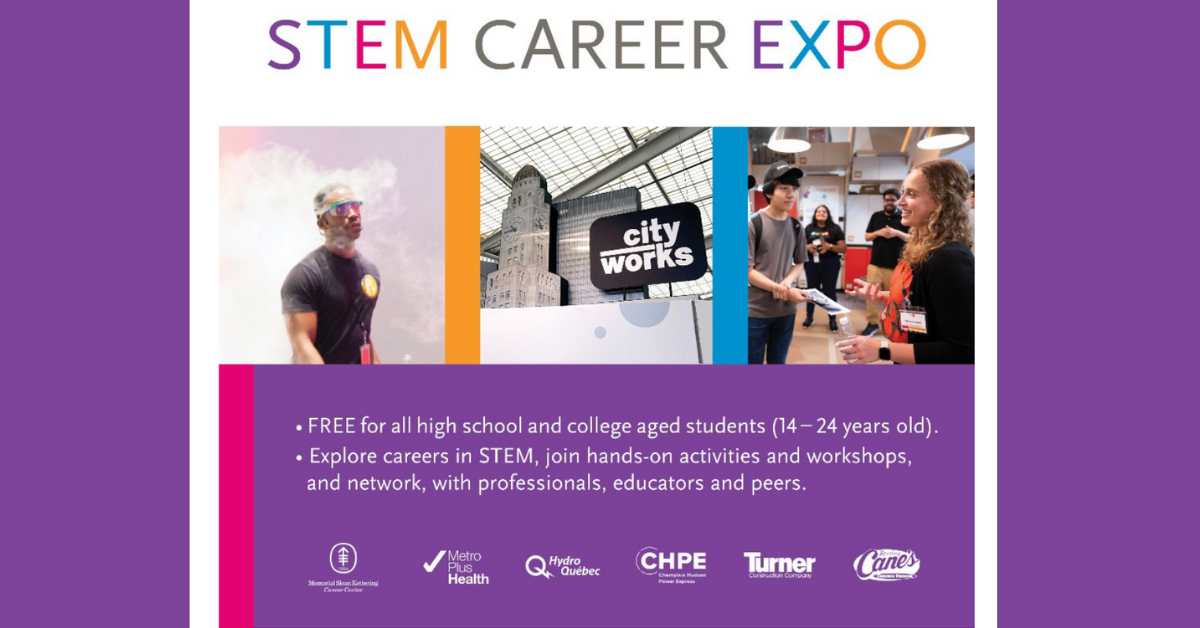 New York Hall of Science's STEM Career Expo