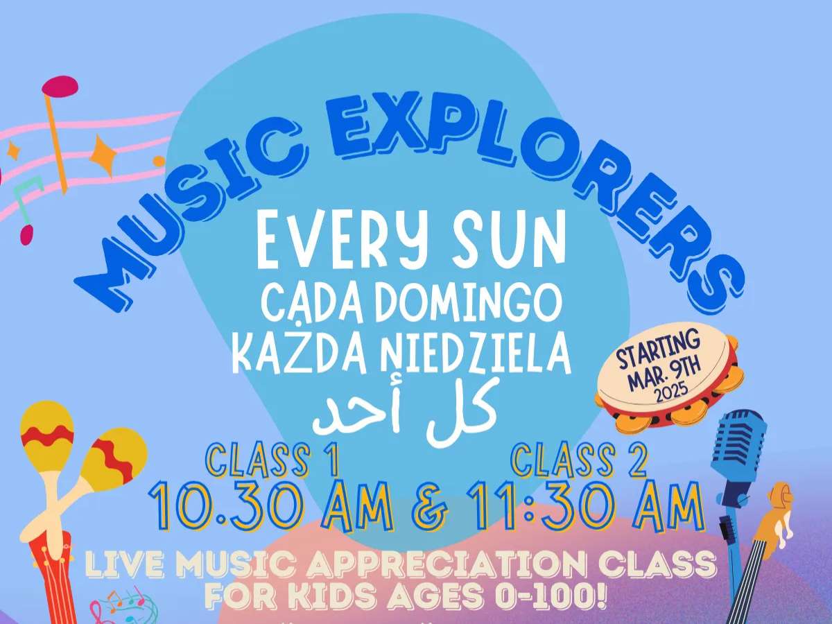 Music Explorers: Music Appreciation Class for All Ages!