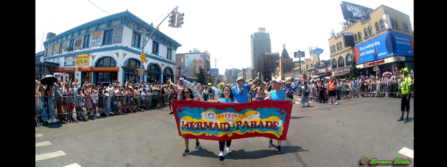 The Mermaid Parade on Coney Island