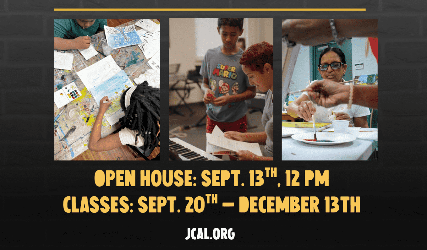 JCAL Art Classes Open House