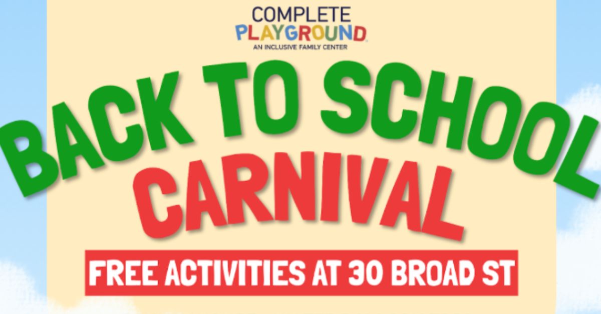 Back to School Carnival with Complete Playground