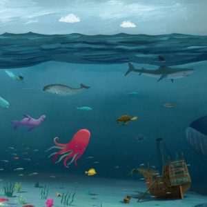 Oliver Jeffers: Life at Sea at Brooklyn Museum