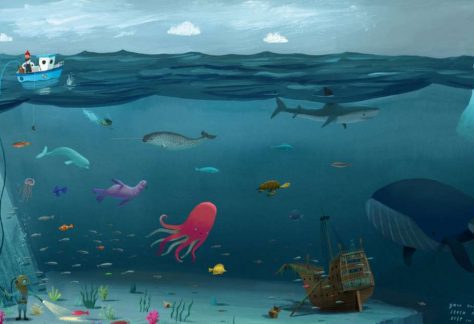 Oliver Jeffers: Life at Sea at Brooklyn Museum