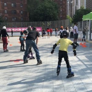 Skate Night at Stanley Isaacs Playground