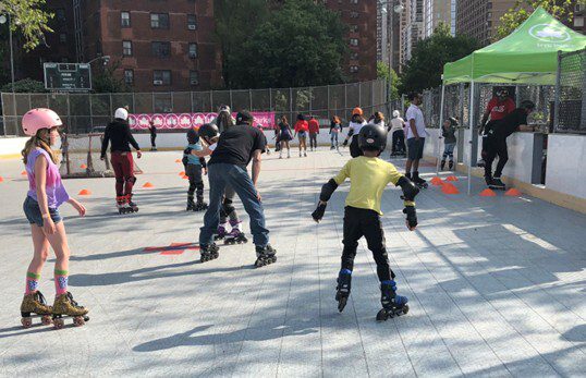 Skate Night at Stanley Isaacs Playground