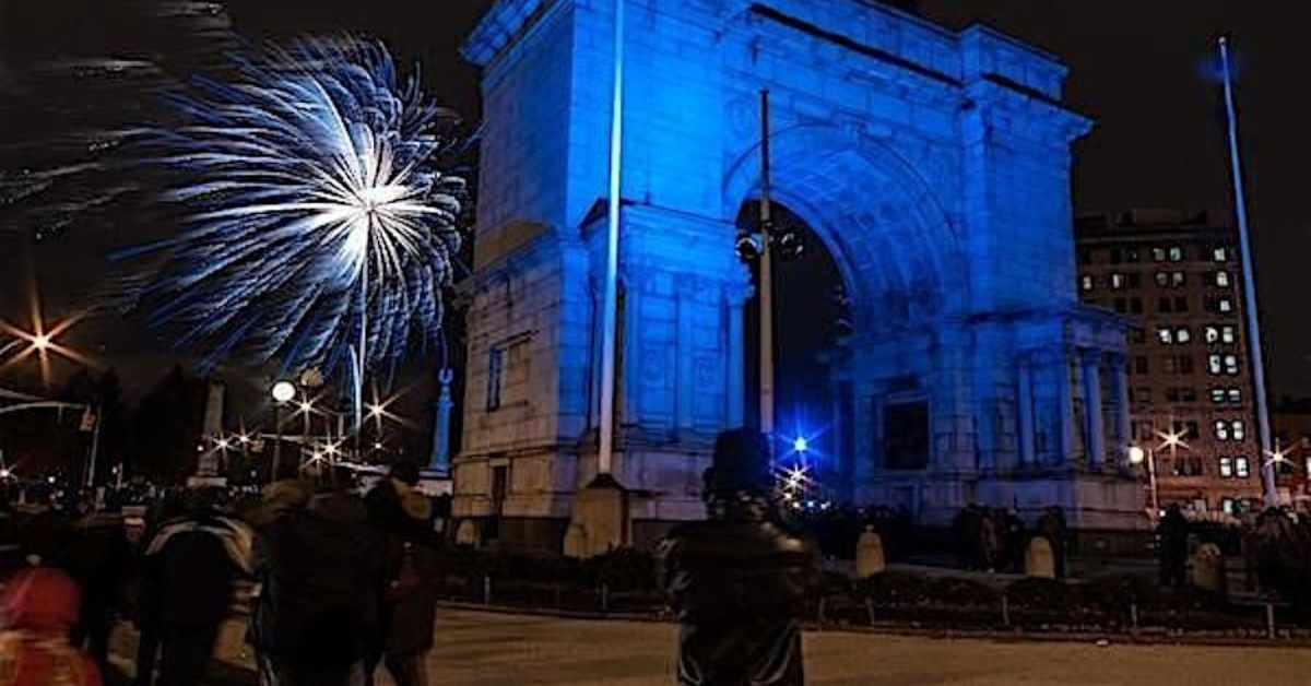 New Year's Eve Fireworks in Prospect Park