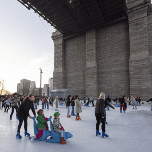 Ice Skating at Roebling Rink