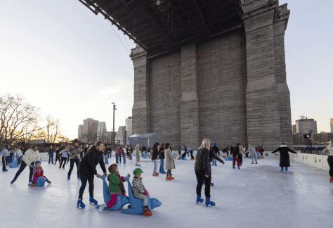 Ice Skating at Roebling Rink