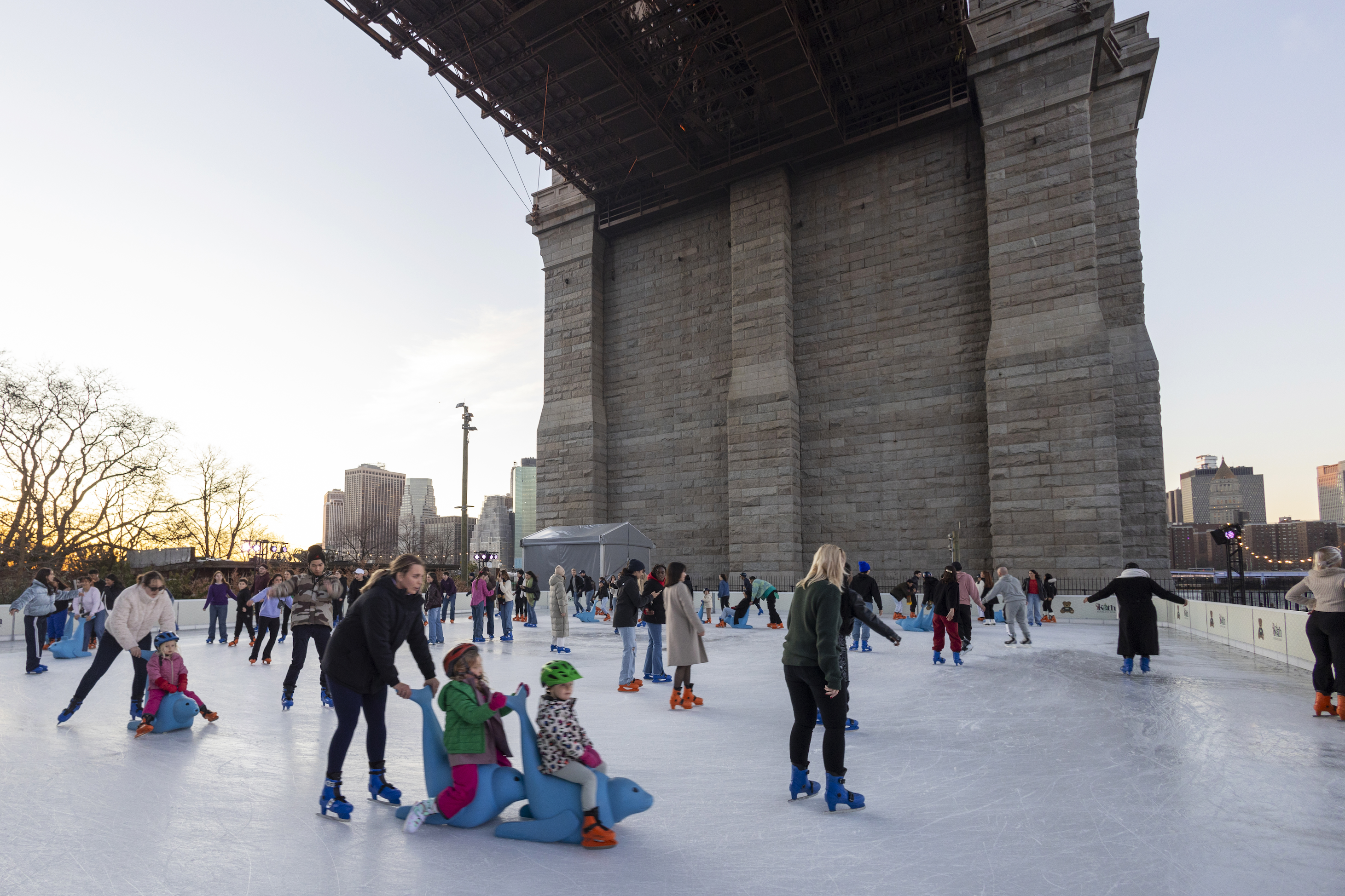 Ice Skating at Roebling Rink