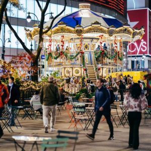 Double Decker Christmas Carousel