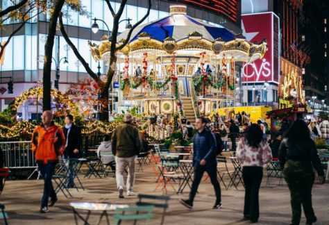 Double Decker Christmas Carousel