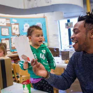 Family Art Project: Winter Silhouettes