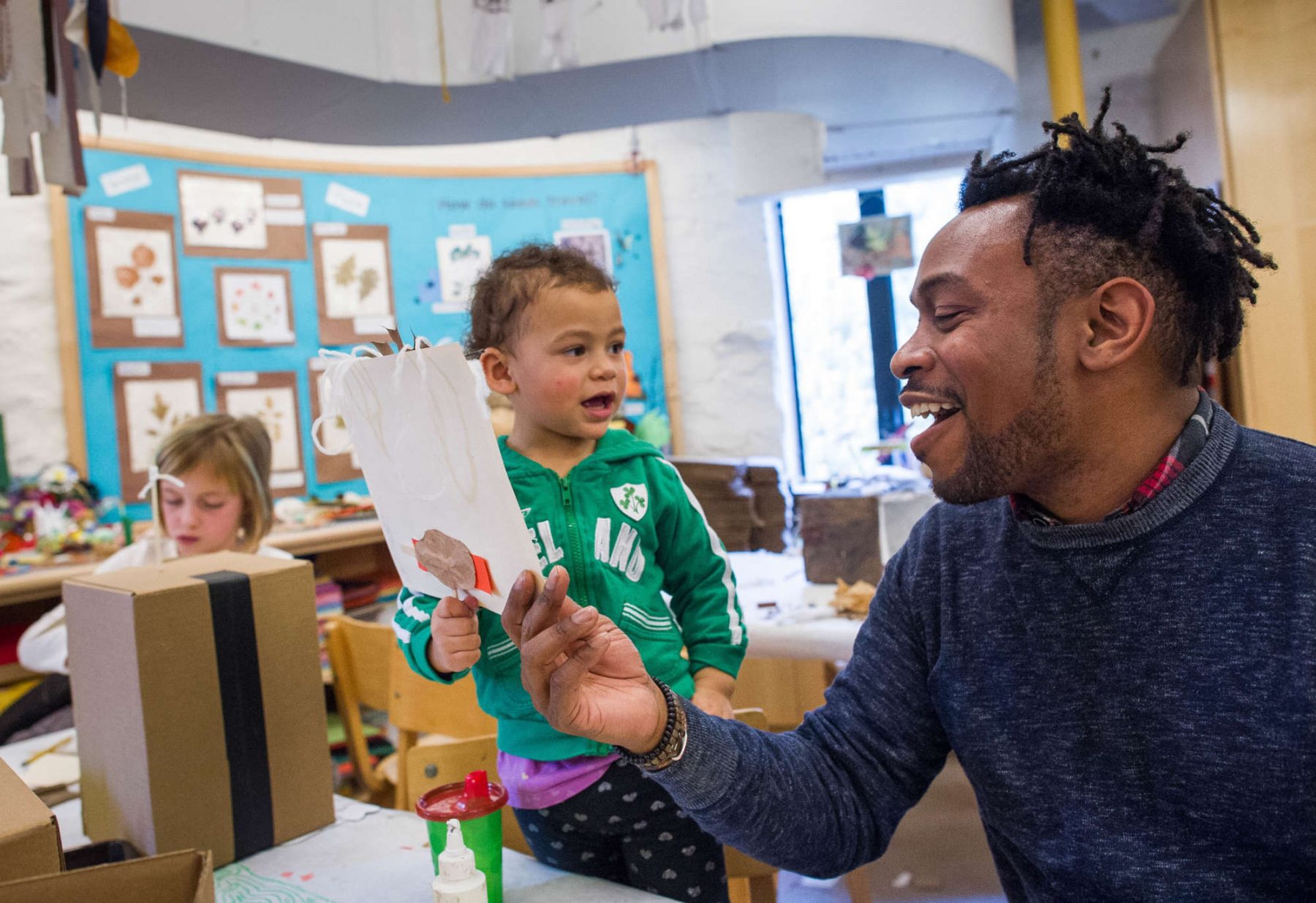 Family Art Project: Winter Silhouettes