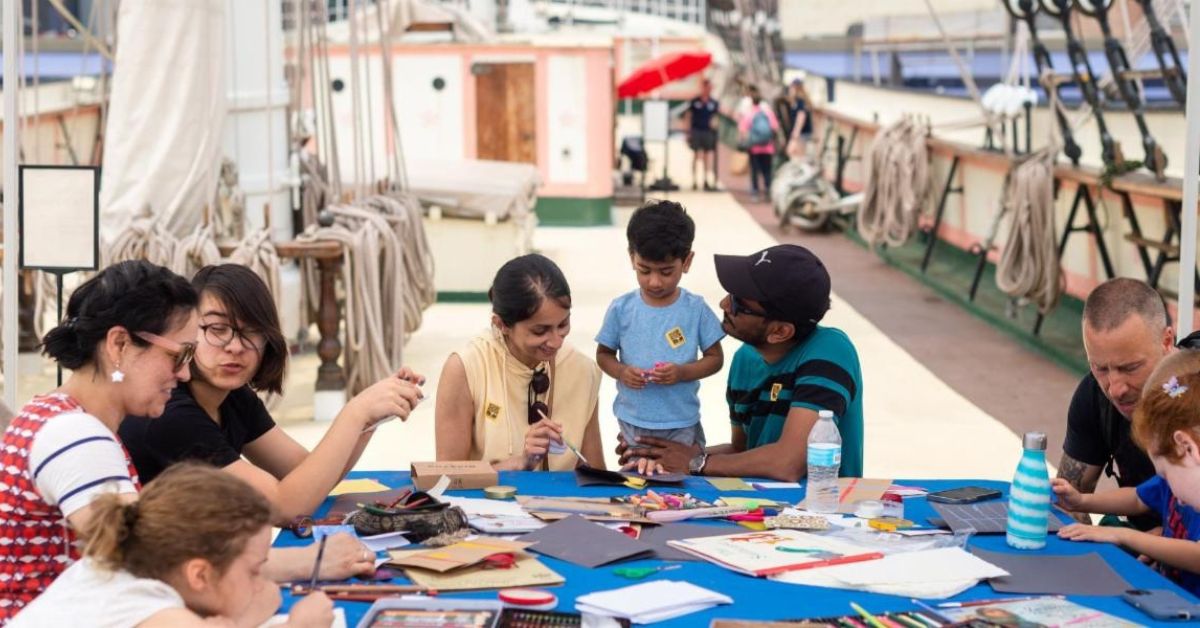 South Street Seaport Museum Announces January Monthly Family Activity: Signal Flag Swags