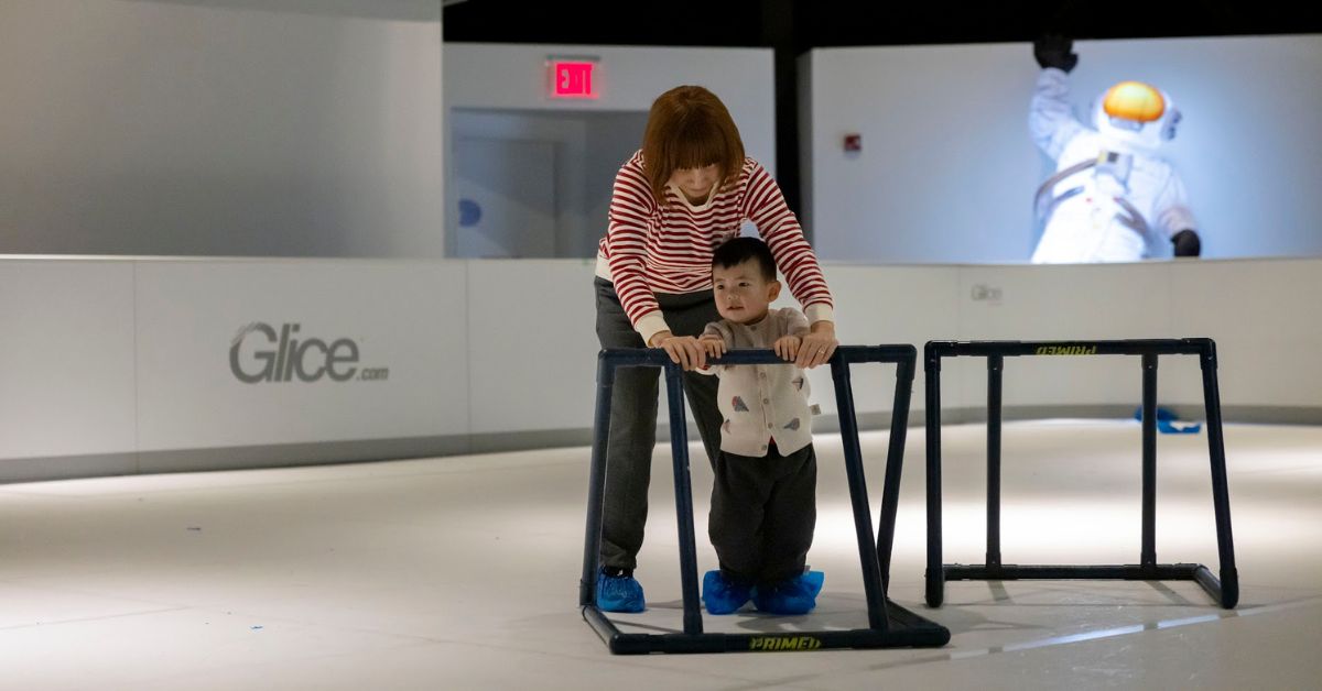 New York Hall of Science Opens Space Glide: An Indoor Skating Experience Set Deep in Space