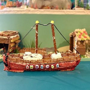 The Gingerbread City at the Seaport