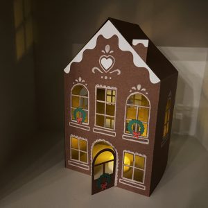 Family Workshop: Gingerbread House Paper Lantern Decorating with Kate Sigrist
