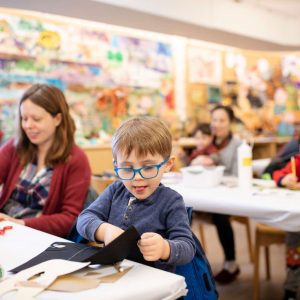 Family Art Project: Starry Night Sky