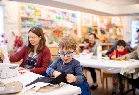 Family Art Project: Starry Night Sky