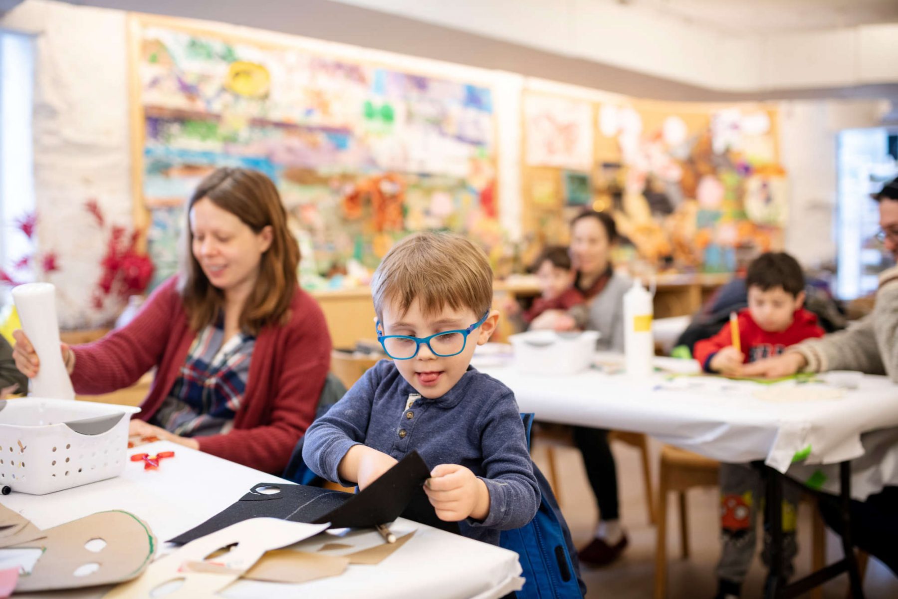 Family Art Project: Starry Night Sky