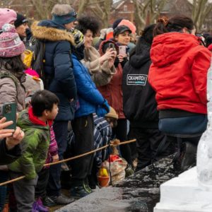 Governors Island Ice Sculpture Show