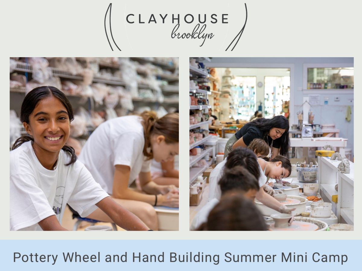 Pottery Wheel and Hand Building Summer Mini Camp