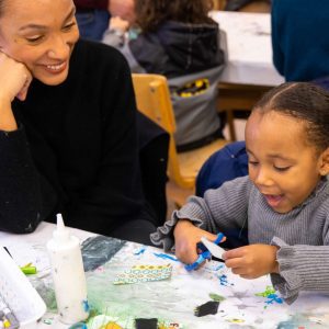 Family Art Project: Fan of Lunar New Year!