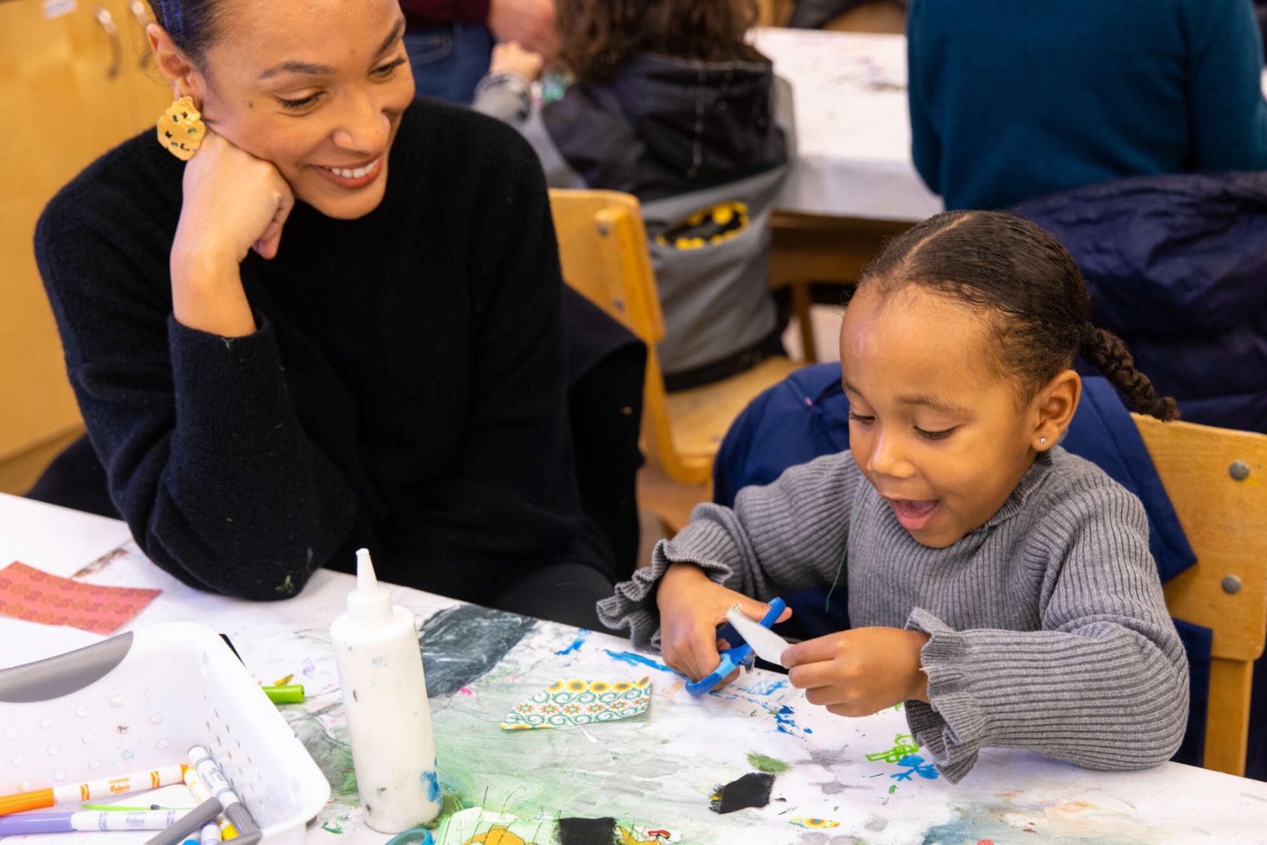 Family Art Project: Fan of Lunar New Year!