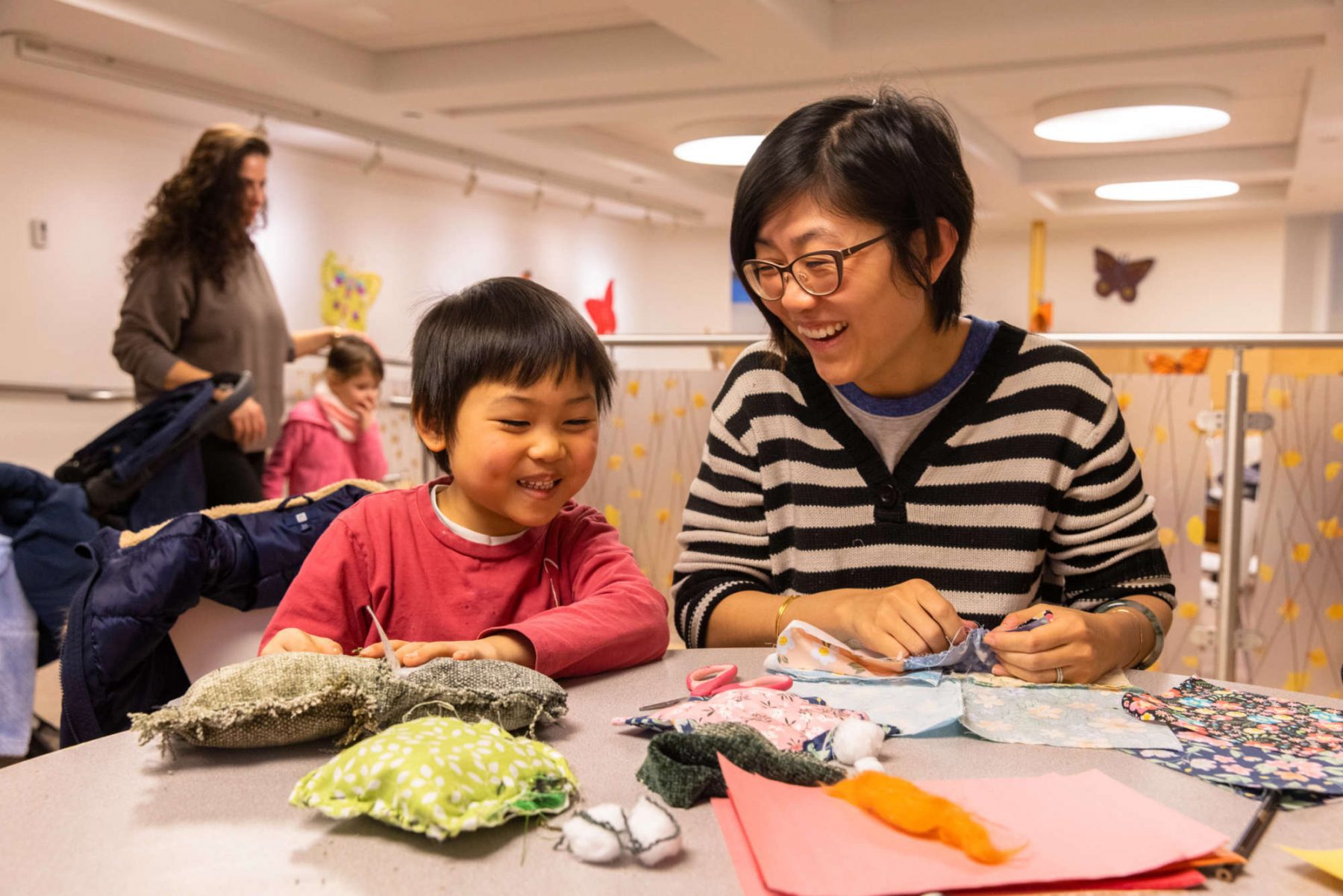 Family Art Project: Love for Woodland Friends