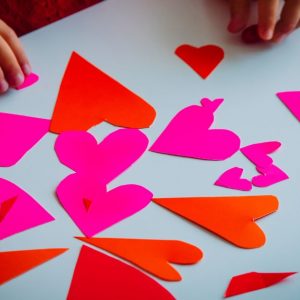 Hearts and Scribbles