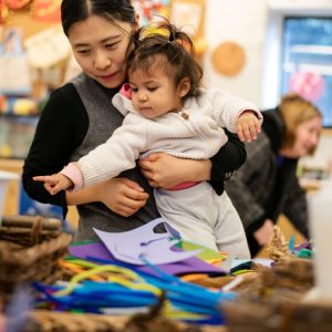 Family Art Project: Felted River
