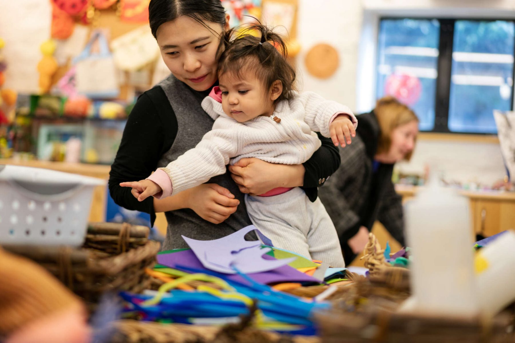 Family Art Project: Felted River