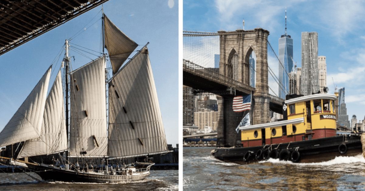 South Street Seaport Museum Tickets on Sale for 2026 Summer Sailing Season on Pioneer and W.O. Decker