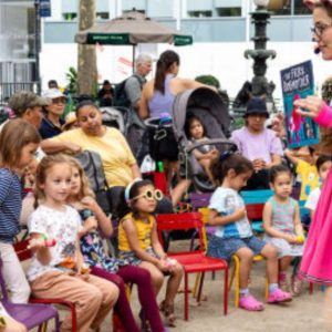 StoryTime at Bryant Park Reading Room