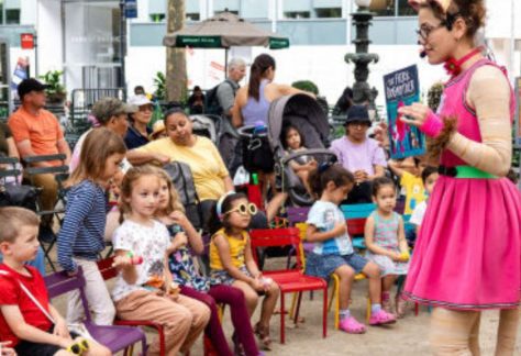 StoryTime at Bryant Park Reading Room