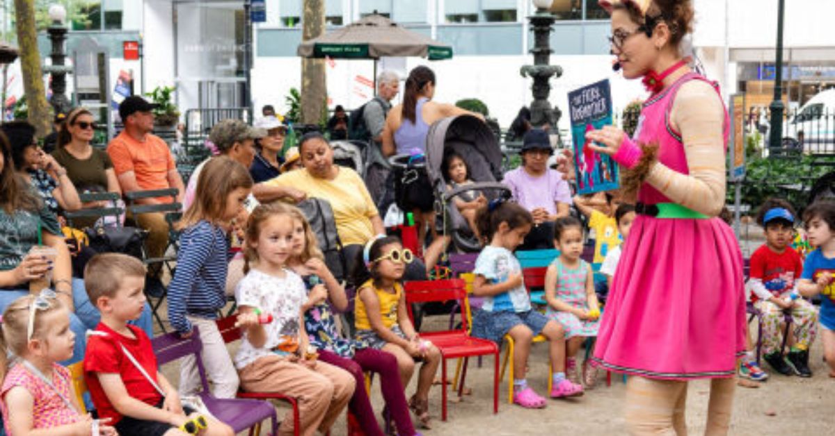 StoryTime at Bryant Park Reading Room