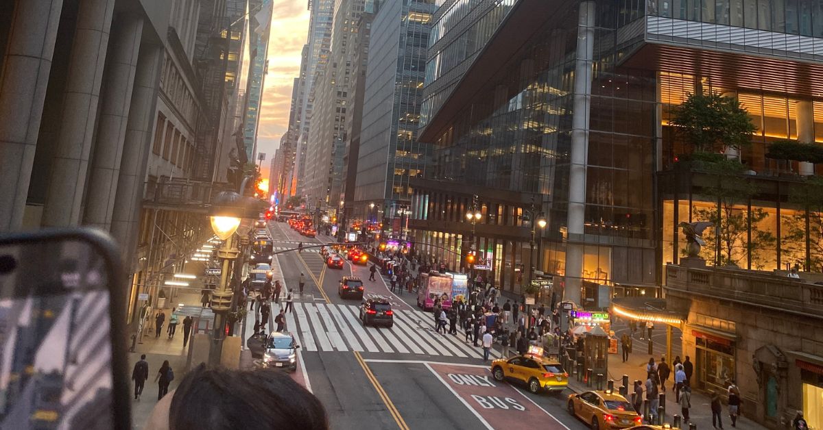 Manhattanhenge Returns This Weekend
