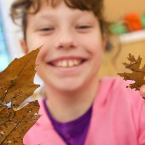 Family Art Project: Leafy Mobiles