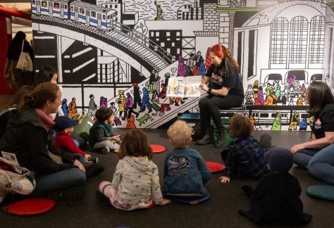 Transit Tots at New York Transit Museum