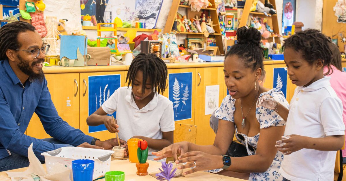 Family Art Project: Revealing the Palisades